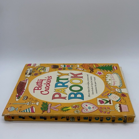 1960 Betty Crocker’s Party Book First Edition Hardcover Spiral Bound Cookbook - Picture 13 of 13